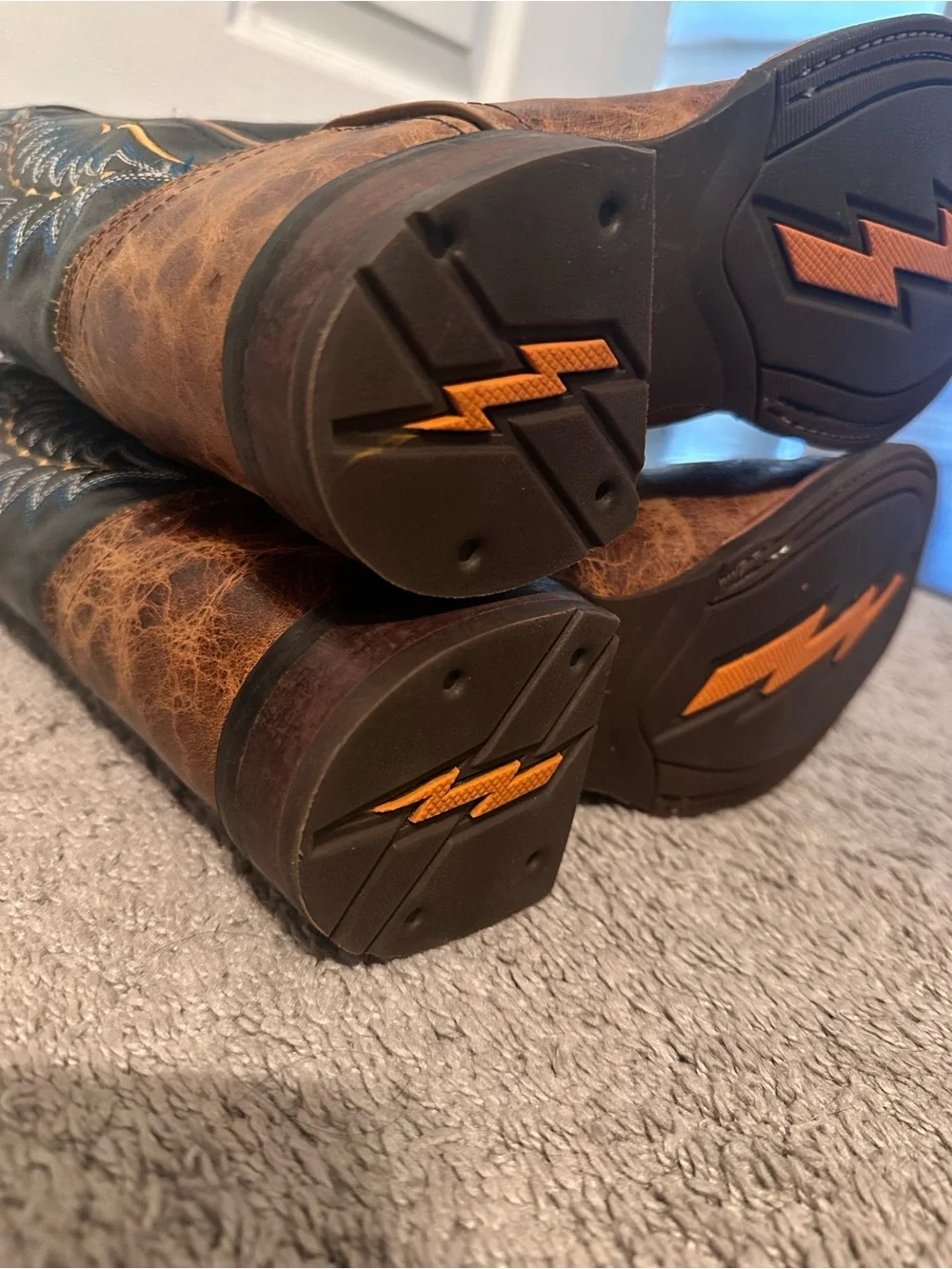 Old West Boy’s Western Boots - Size 4.5